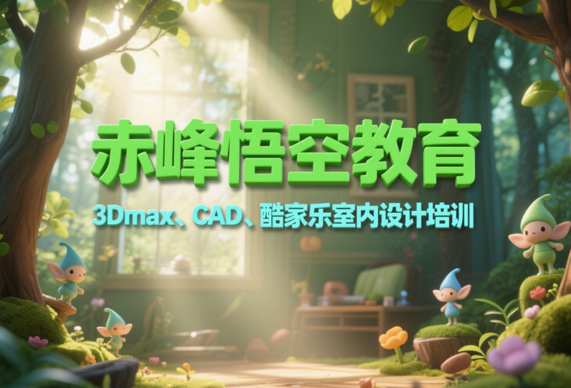 赤峰酷家乐效果图培训 3D全景画图培训机构